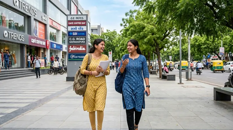 Navrangpura Student Commute Guide: Distances, Transit & Metro Connection